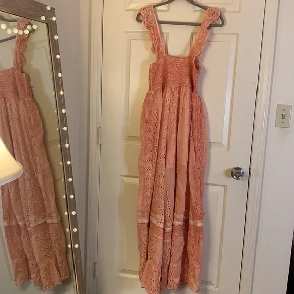 Free People x Barok Eyelet Jumpsuit - Picture 10 of 17